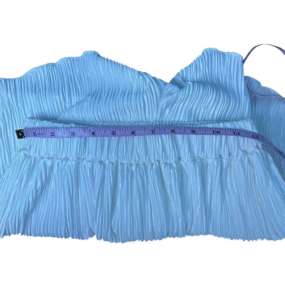 Womens Pleated Pull On Shorts Womens Small Fairy Coquette Angelcore Event Party - Picture 5 of 12